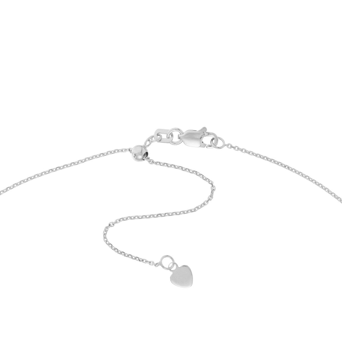 Sterling Silver Small Disc Dangles Adjustable Choker
