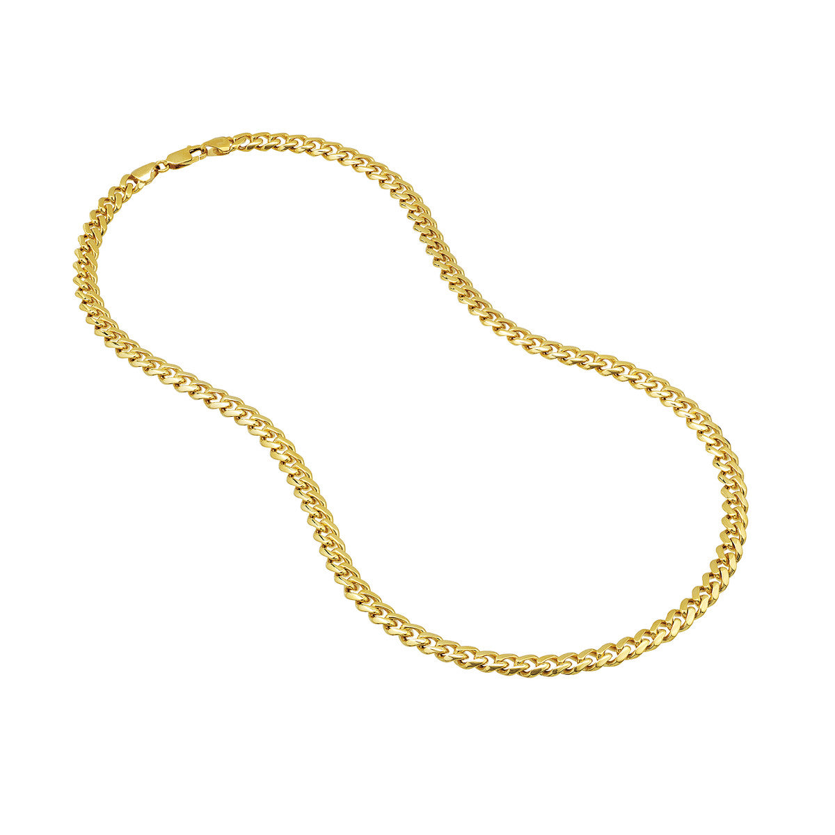 7.3mm Miami Cuban Chain with Lobster Lock